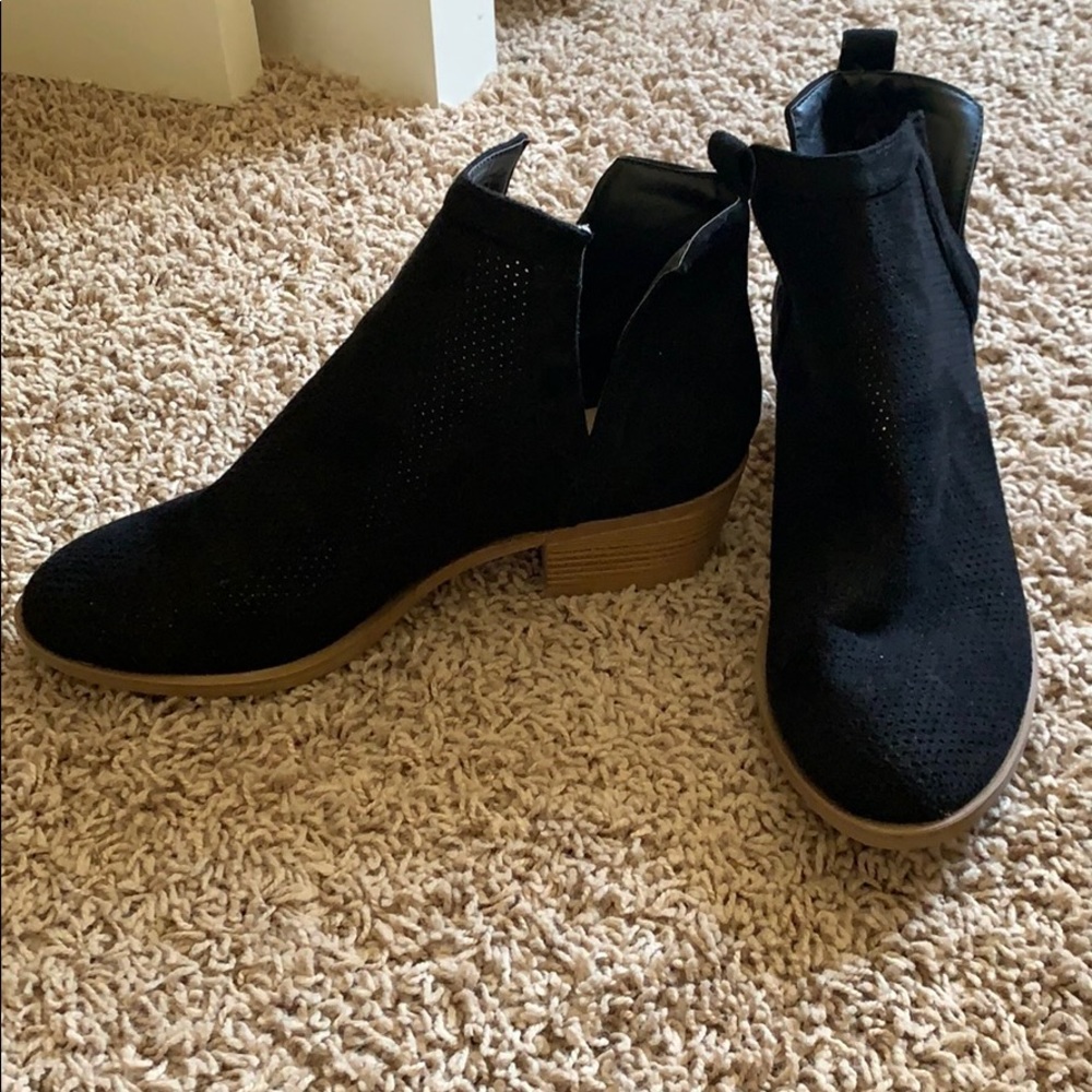 Black booties